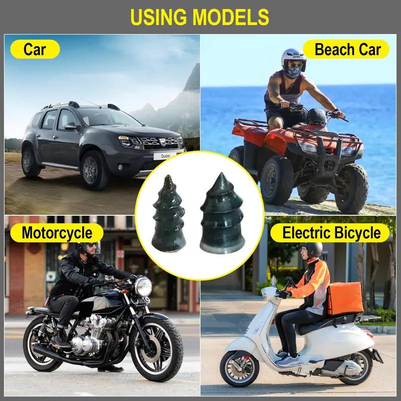 Car Tire Repair Nail Car Wheel Universal Puncture Repair Kit Patch Motorcycle Rubber Screw Automotive Repair Screws