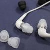 5 Pairs Two Layer Silicone Earbud Eartips Cover Cushions Replacement for In-Ear Earphone Headphone Earplug Ear pads M size