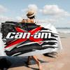 Микрофибровое пляжное полотенце C-Can-AM Впитывающее Быстросохнущее Мягкое Полотенце для Йоги, Плавания, Отдыха на Курорте, Альпинизма