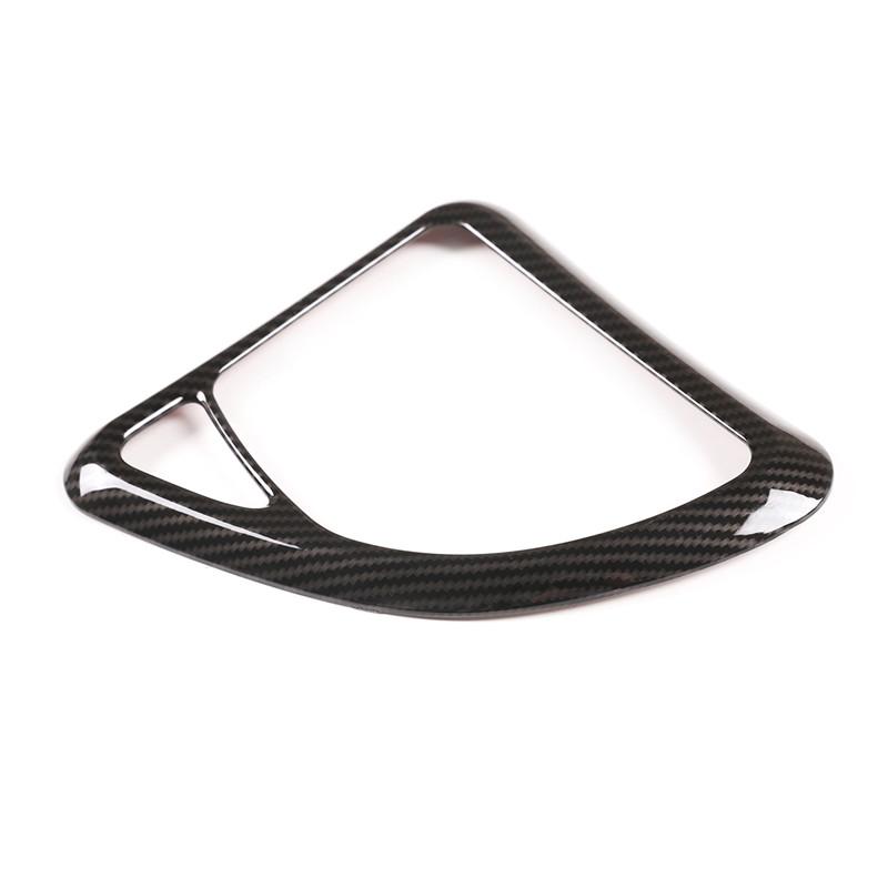 Карбоновый автомобильный стиль, автомобильный центральный рычаг переключения передач, рамки, наклейки, пригодные для BMW 1 серии E81 E82 E87 2007-2011 авто