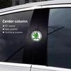 AAFP1 Для Skoda Rapid Octavia Yeti Kodiaq Karoq Fabia Superb VRS KAMIQ Scala Citigo Автомобильные наклейки на B-стойку Защитная пленка на центральную стойку