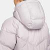 Nike Женская пуховая куртка серо-фиолетовая (унисекс) Пуховики FD8213 019