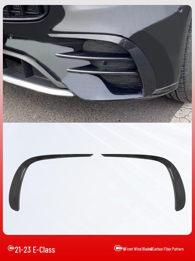Mercedes-Benz E-Class E260L/E300L AMG Wind Deflector, Front Lip, Rear Spoiler, Diffuser, Tailpipe & Mirror Covers