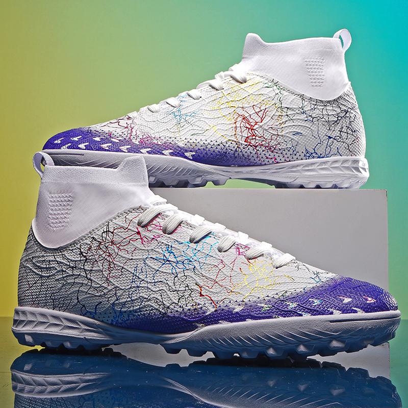 Модные унисекс футбольные бутсы для улицы/зала для мальчиков и девочек, профессиональные футзальные кроссовки для тренировок