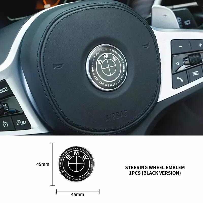 45mm 56mm 68mm 74mm 82mm Car Logo Thunder Special Limited Edition Front Hood Emblem rear boot badge Wheel Hub Cap For ALL BMW