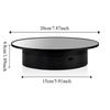 Motorized Rotating Turntable 2 In 1 Jewelry Display Platform Portable Electric Display Stand  Props
