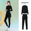 Женский комплект для похудения 2025 года для утренней пробежки и йоги - Фитнес-одежда с длинным рукавом и быстрой сушкой
