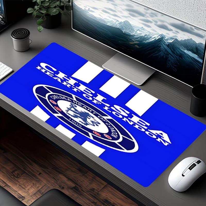 football club F.C Print Mouse Pad, for Keyboard Pad Laptop PC Mat for Office Home Use, Desk Decor, Perfect Birthday Gift for Gamers