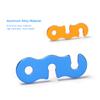 10pcs Outdoor Camping Tent Parachute Cord Rope Buckle Cord Buckle Fastener Kit
