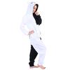 Danganronpa Monokuma Cosplay Adult Onesie Women Men Unisex Sleepwear Kigurumi Jumpsuit Pajamas Halloween Christmas
