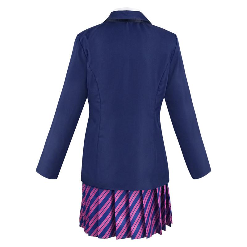 Аниме «Коми не может общаться Коми Шоко», карнавальный костюм, рубашка, галстук, короткая женская форма, карнавальная одежда на Хэллоуин