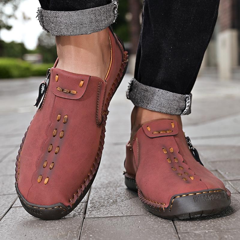 Мягкая кожаная обувь больших размеров, мужские лоферы, удобная повседневная обувь для вождения, мокасины, мужская обувь на плоской подошве