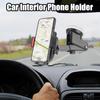 With Suction Cup GPS Navigation Support Car Phone Holder 360 Degrees Rotatable Windshield Dashboard Mount For 66-84mm Width Mobile Phone Stand