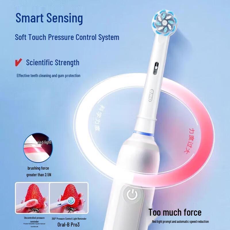 Электрическая зубная щетка Oral-B ProGentle для взрослых, штепсель CN (адаптер в комплекте)