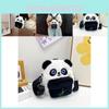 Plush Panda Backpack Kids Unisex Cartoon Animal School Bag Children Daily Carry