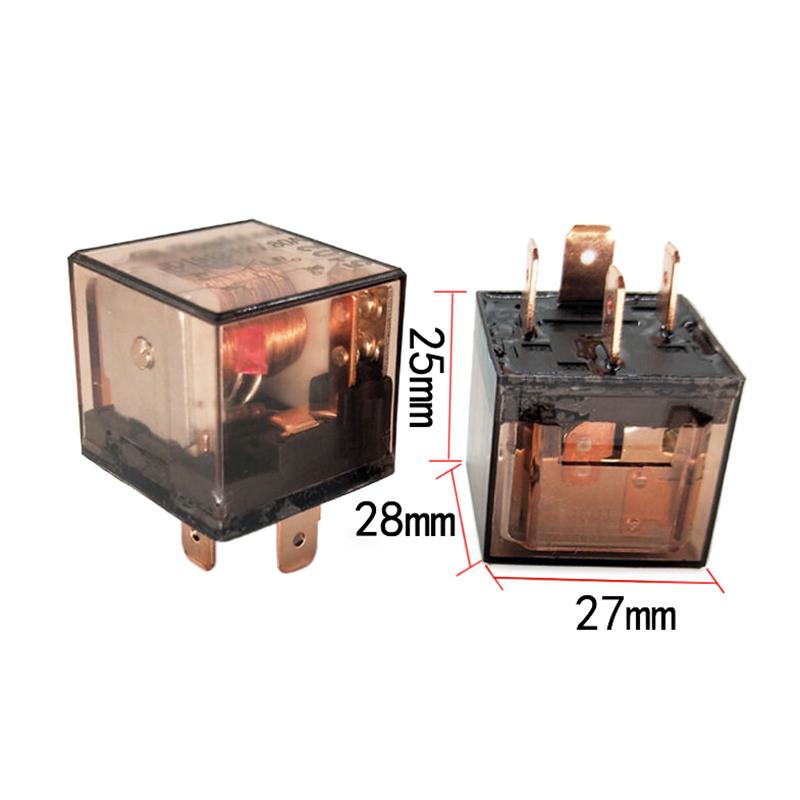 Automotive Relay 12V 80A 4Pin 5Pin Spdt High Capacity Switching Car Control Device Car Relays