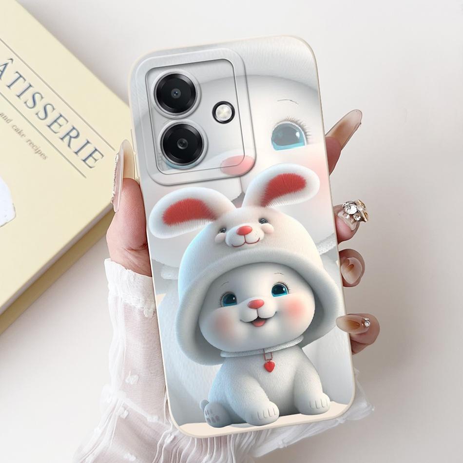Для Oppo A3x A3 Pro Глобальный Милый Мультяшный Чехол-Животное Для Oppo A3 5G 4G A 3X A3Pro Желейный Силиконовый Ударопрочный Мягкий Чехол