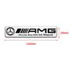 FJR5   Hot 2025 3D Aluminum Emblem Car Window Body Car Side Fender Decoration Stickers for Mercedes Benz AMG W204 W213 W205 W211 Auto S