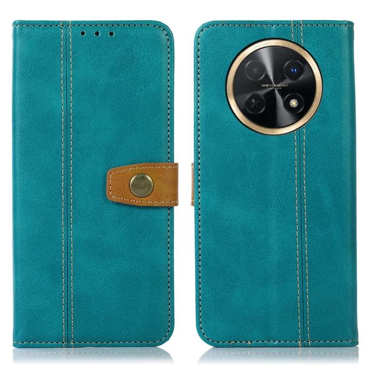 Для Huawei nova Y91 4G / Enjoy 60X Защитный чехол для телефона с текстурой теленка Кожаный кошелек-подставка