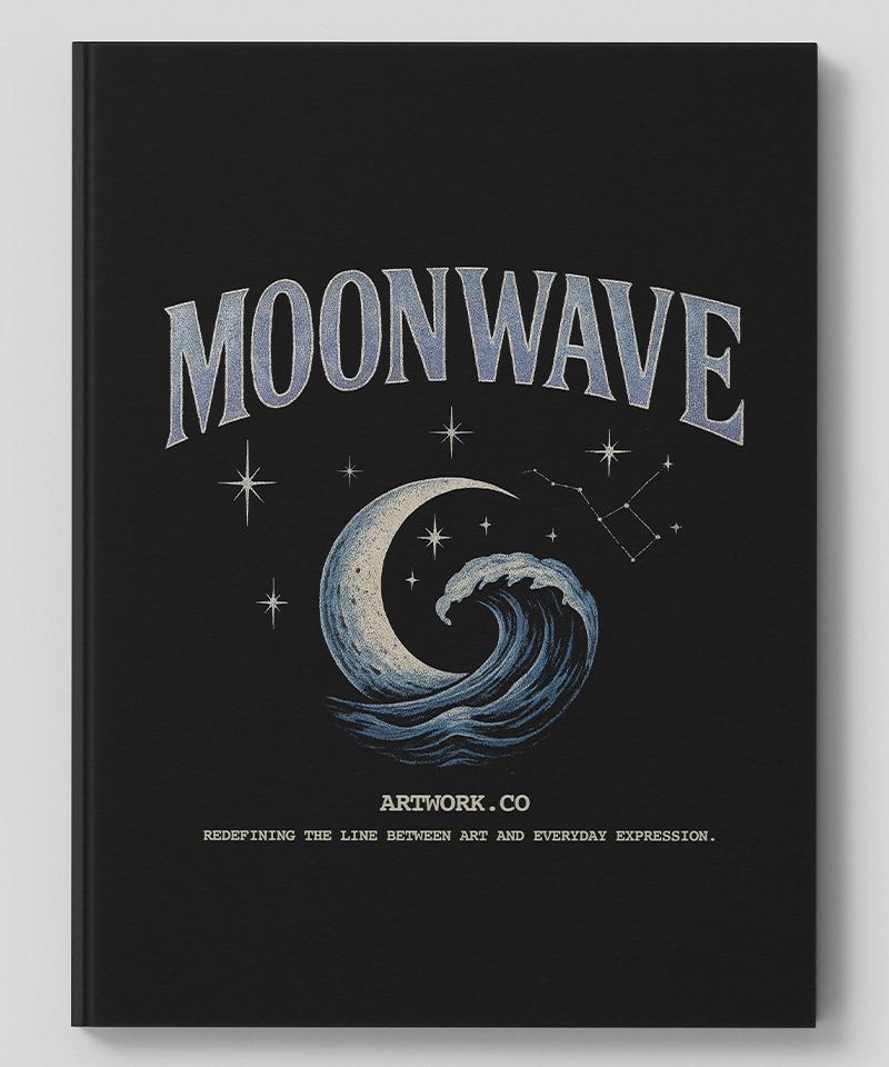 ARTISTWEAR [Atw] Moonwave Short Sleeve Tee