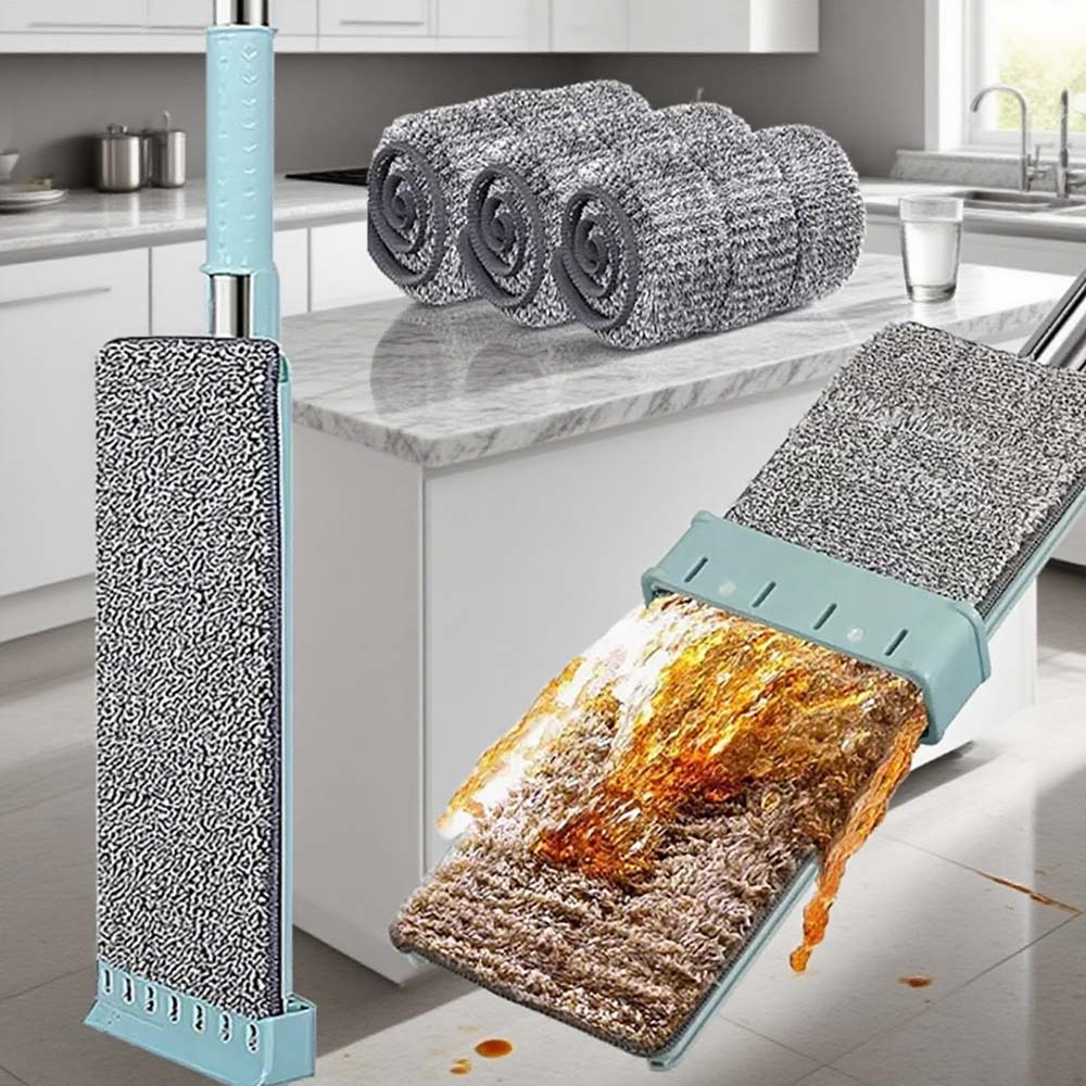 Вращающаяся на 360° плоская швабра, швабры для пола с отжимом, швабра из микрофибры для ленивой мойки пола без помощи рук, бытовые инструменты для уборки