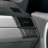 Для BMW X3 E83 2004 2005 2006 2007 2008 2009 2010 наклейка из углеродного волокна Центральное управление коробкой передач Розетка Интерьер автомобиля