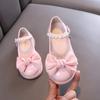 Весна/Осень Новое Поступление Женственные Маленькие Девочки Дети Принцесса Стразы Одиночные Туфли Кожаные Туфли Туфли для Танцевальных Выступлений