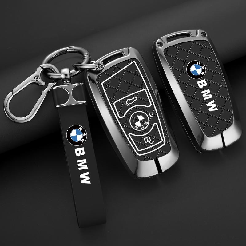 TWDG8 Alloy Car Smart Remote Key Case Cover Protection Shell 3/4 Buttons For BMW F20 G20 G30 X1 X3 X4 X5 G05 X6 X7 G11 F15 F16 G01 G02