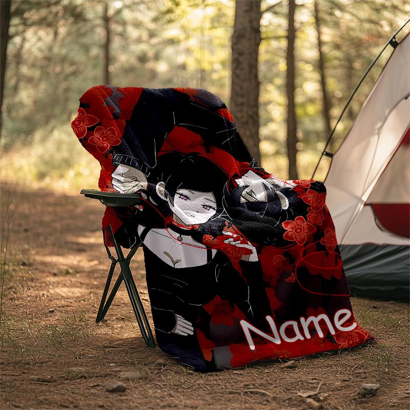 Personalized Custom Name Blanket - The Coffin of Andy and Leyley Print Design,Blanket for Sofa,Bed,Travel,Camping - Soft and Warm, Great Gift