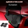 Для Tesla Model 3 Аксессуары Европейская вилка Автомобильный порт зарядки Пылезащитный чехол Автомобиль Модель Y Аксессуары для модели 3 2021 2022 2023