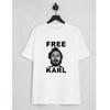 Бесплатная футболка Karl Сделано в США Размеры от S до 5XL