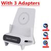 Wireless Charger Stand Pad Desktop Mobile Phone Holder Bracket 15W Fast Charging Station Dock Mount for iPhone Samsung Xiaomi LG