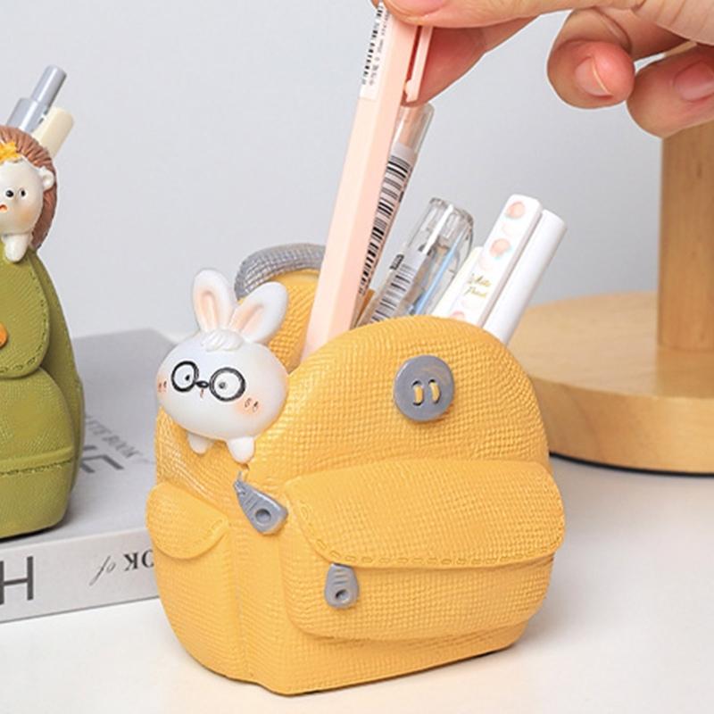 Silicone Mold for Succulent Plant S Garden Statues Backpack Flower Mold Unique Pen Holder Resin Molds