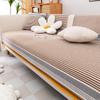 Japanese Cotton And Linen Woven Sofa Cushion Universal Fabric Non-Slip Seat Cushion Summer Simple Seat Cushion Sofa Cover Towel