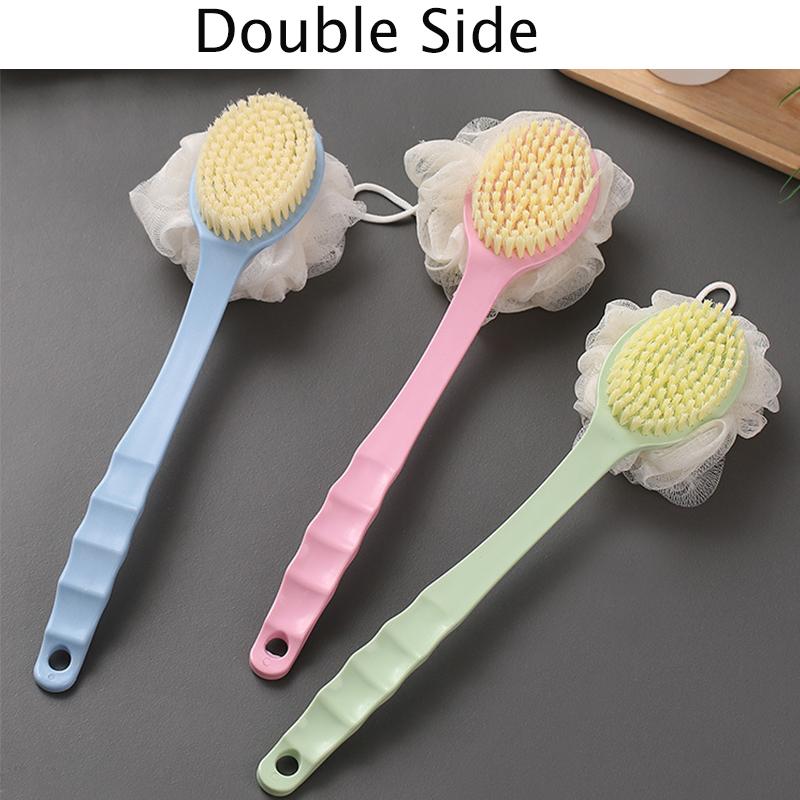 Популярные женские массажные щетки для спа-отшелушивающие средства для тела модные банные принадлежности скребок для спины с длинной ручкой для дома и жизни щетка для душа для ванны и душа для девочек