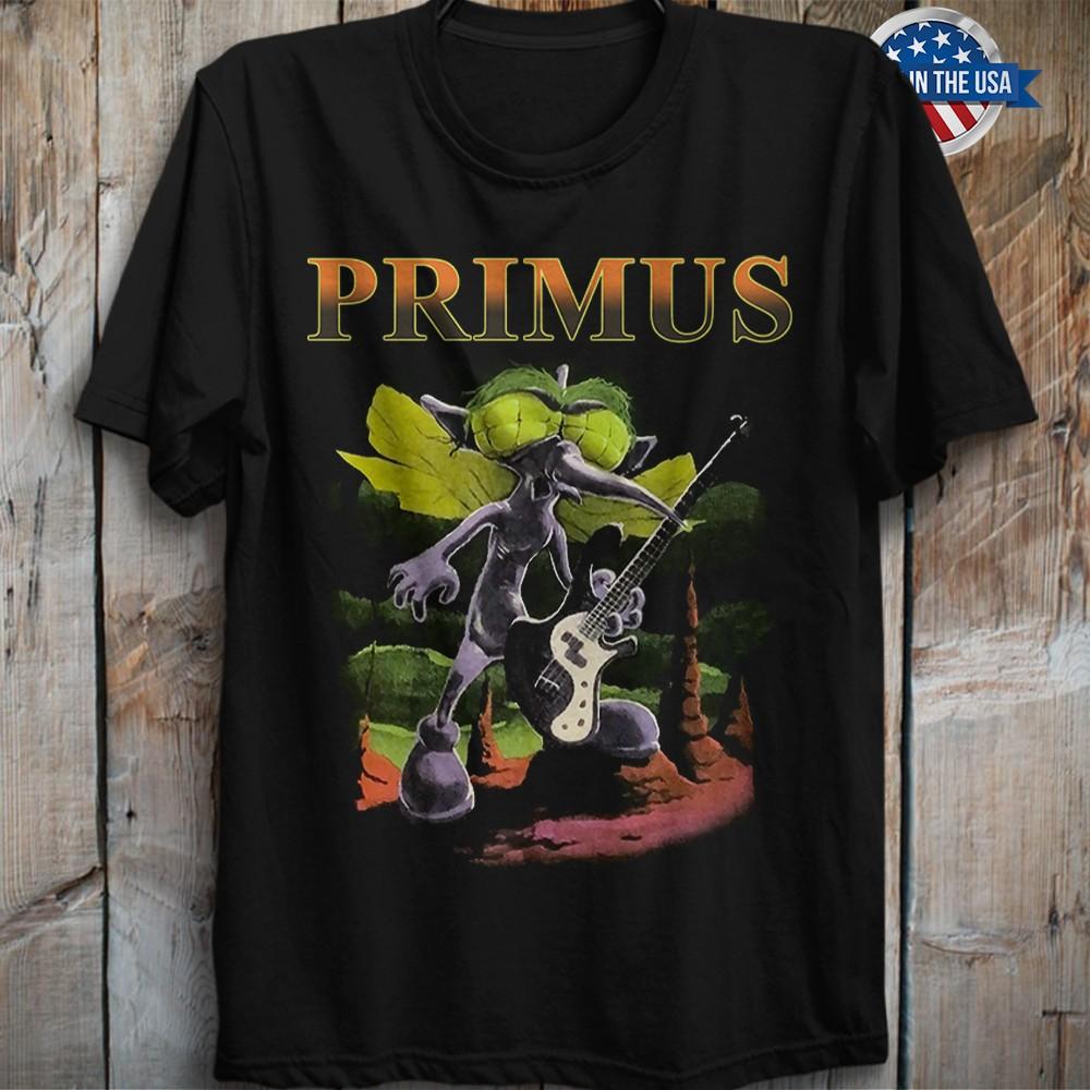 Primus Album Vintage Art TShirt Rock Music Guitar Larry LaLonde Rock And Roll Unisex T-Shirt