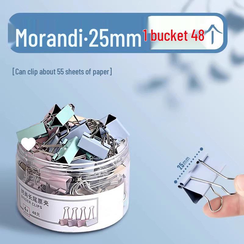 Зажим Моранди с длинным хвостом - Большой дизайн "Ласточкин хвост" и "Феникс" для бумаг и книг