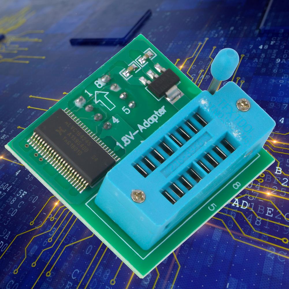 Адаптер 1,8 В для материнской платы телефона SPI Flash SOP8 DIP8 W25 MX25 CH341 TL866CS Преобразование