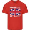 Proud to Wear Flag Not Racist Union Jack Unisexs Light Cotton TShirt
