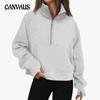 Women's Plus Size Autumn and Winter Loose Jacket Zipper Long Sleeve Sweatshirt