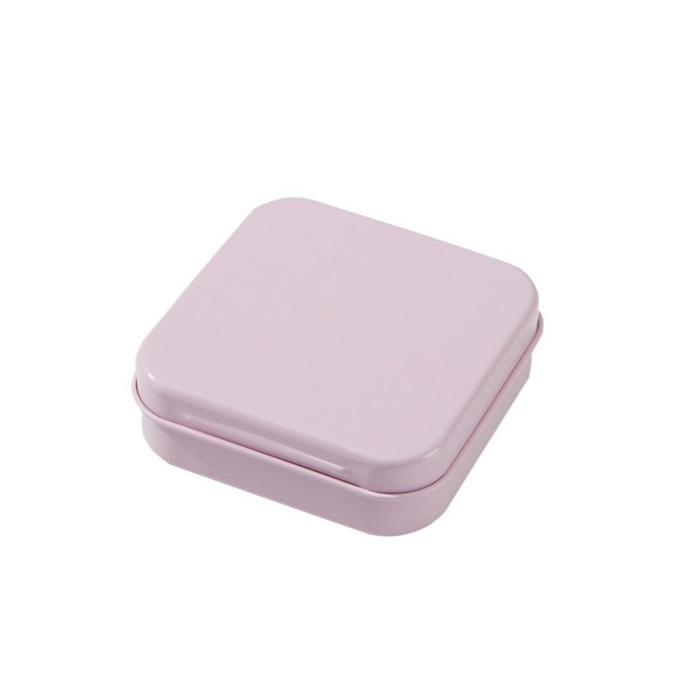 Eco-Friendly Candy Storage Box Square Shape Flip Storage Box for Home Organization