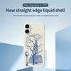 For iPhone 17 Case Street Outside The Castle Pattern Printing Straight Edge TPU Phone Back Cover