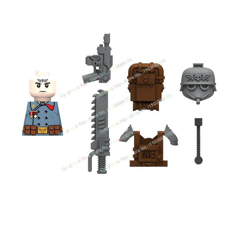 Современный Пиро Солдат Сержант Корпус Связи Снайпер Инструктор Строительные Блоки Кирпичики Аксессуары Голова Оружие Детские Игрушки N201-208