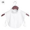1pc Sexy Lace Fake Collar Shirt Shawl Flower Crochet Neckline Collars Women Detachable Collar Half Shirt Faux Collar Lace Fabric