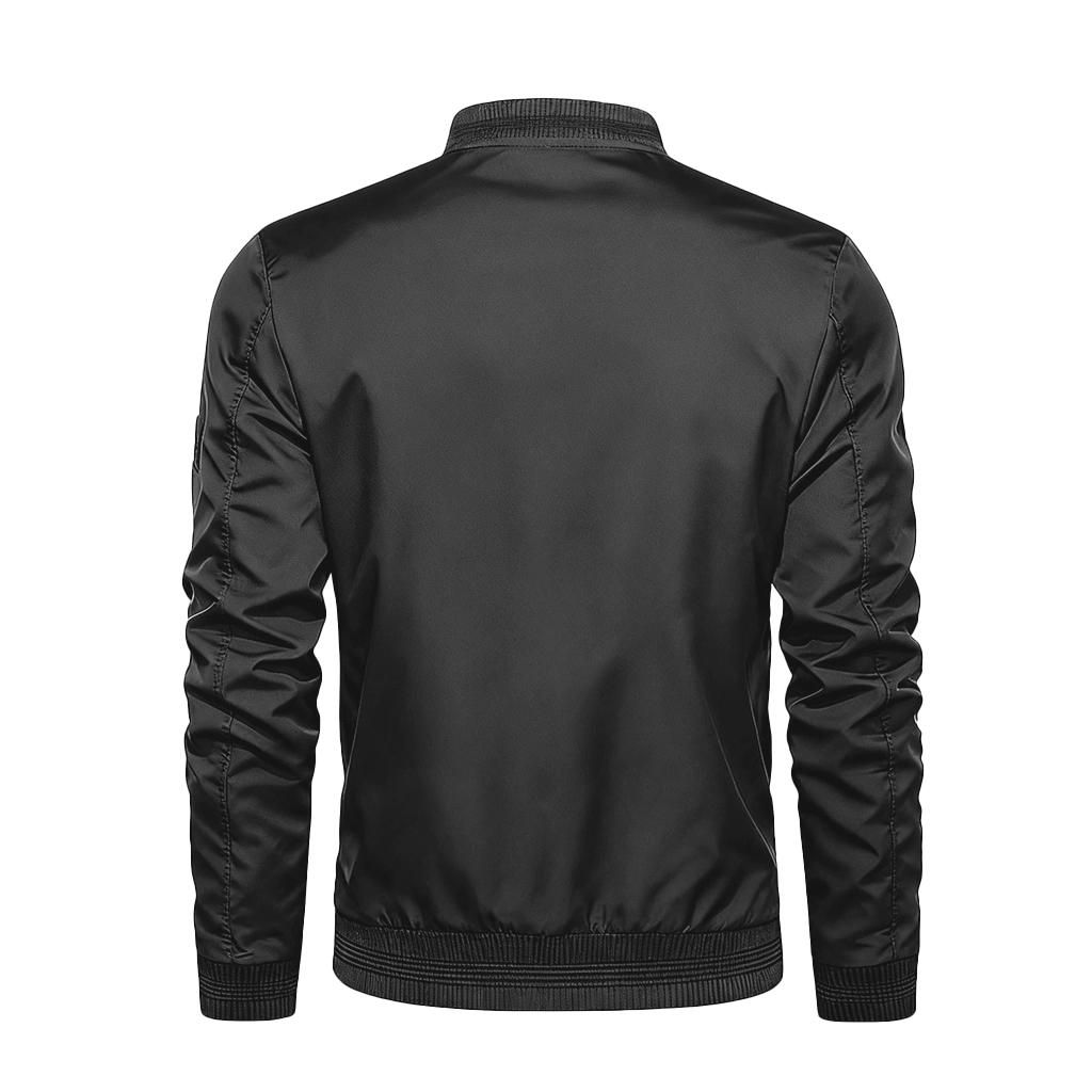 Мужские куртки, осенняя куртка-бомбер для мужчин, уличная бейсбольная куртка с воротником-стойкой, тонкая куртка на молнии для активного отдыха, мужское пальто