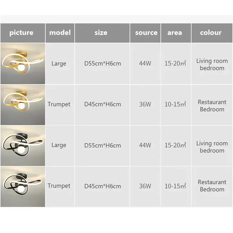 Современный светодиодный потолочный светильник для гостиной, столовой, спальни, коридора, потолочная люстра, домашний декор, внутреннее освещение, светильник Lustre