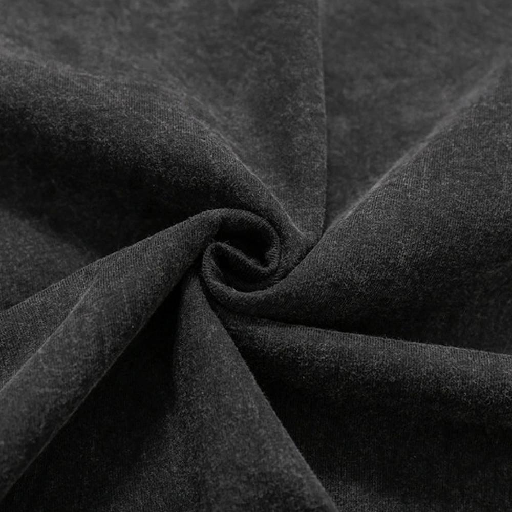 Hip Hop Oversize Washed T-Shirt Streetwear Anime Dragon Ball Graphic Printed T Shirt Men Short Sleeve Tshirt