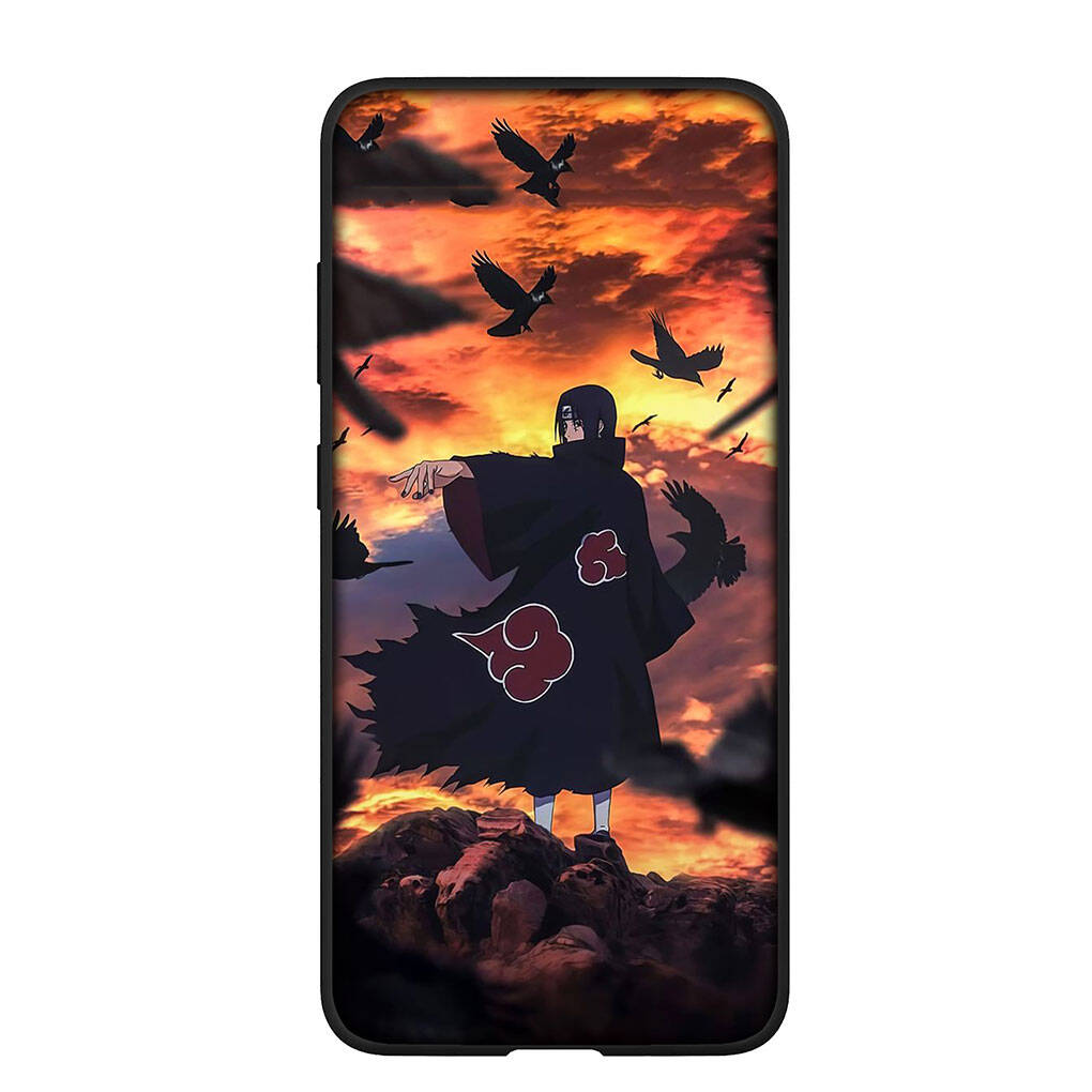 Case for Samsung Galaxy S25 S23 S24 Ultra FE Plus A05 A06 A15 A16 A36 A37 A35 A54 A55 A56 A57 A25 A26 A53 Akatsuki Poster Itachi Naruto Sasuke Cover