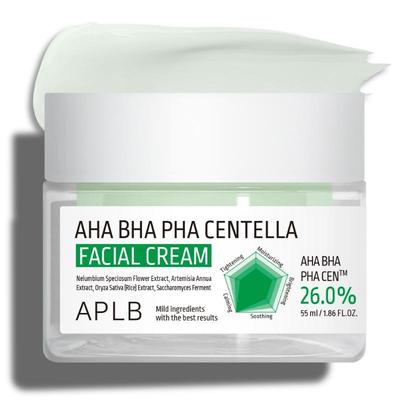 Крем для лица с центеллой AHA BHA PHA 55 мл