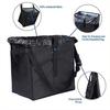 Многофункциональная автомобильная корзина для мусора, складной автомобильный органайзер на заднее сиденье, подвесной органайзер для хранения, корзина для мусора, водонепроницаемый автомобильный мешок для мусора